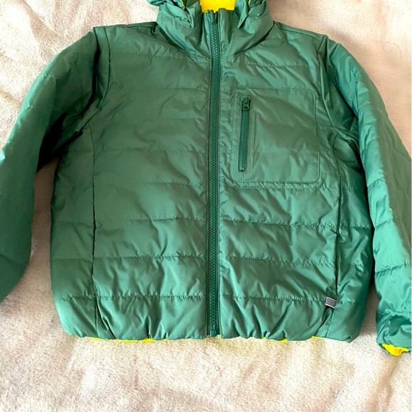 J.Crew Kid by crewcuts reversible puffer coat - Picture 3 of 11